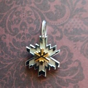 14K  2002  collectable Salt Lake City Olympic  necklace pendent .O.C. Tanner